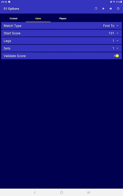 Double Top Darts Scoreboard 스크린샷 3