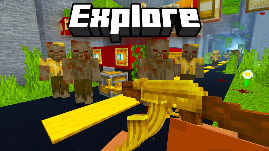 Craftsman Zombie Apocalypse Captura de tela 1