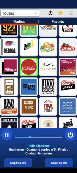 Radios Françaises应用截图第2张