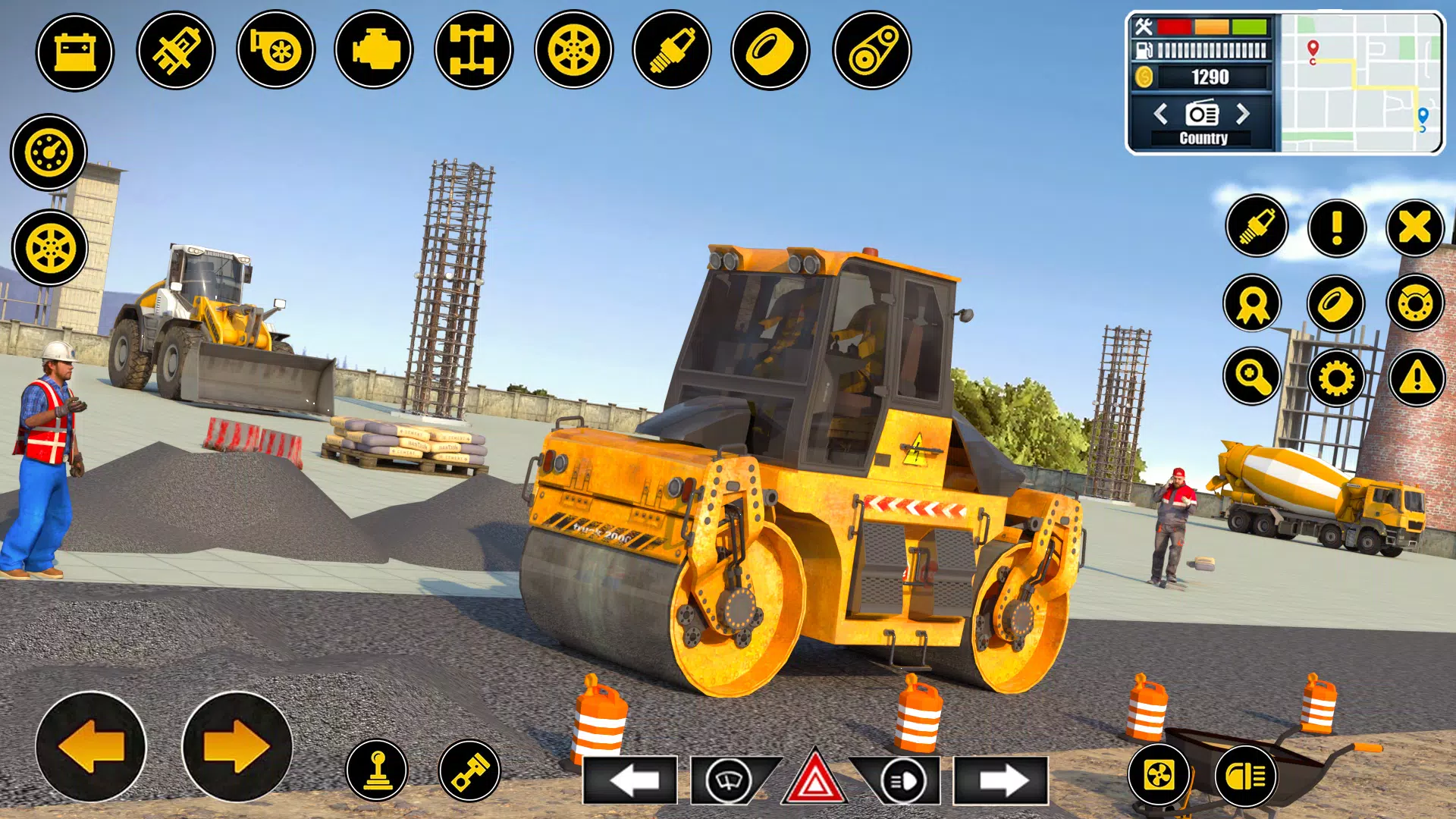 3D City Road Construction Game应用截图第4张