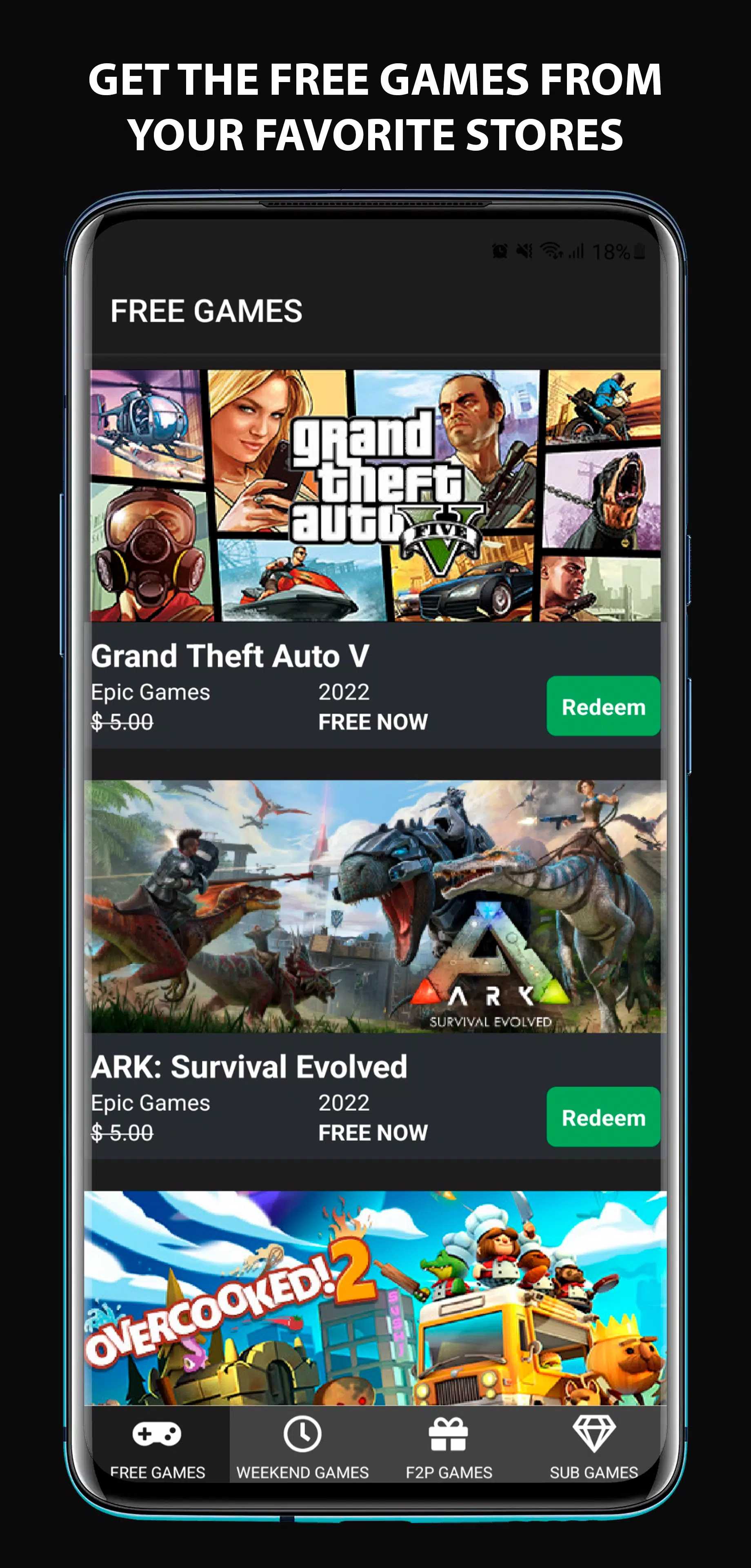 Epic Freebie Games Radar應用截圖第1張