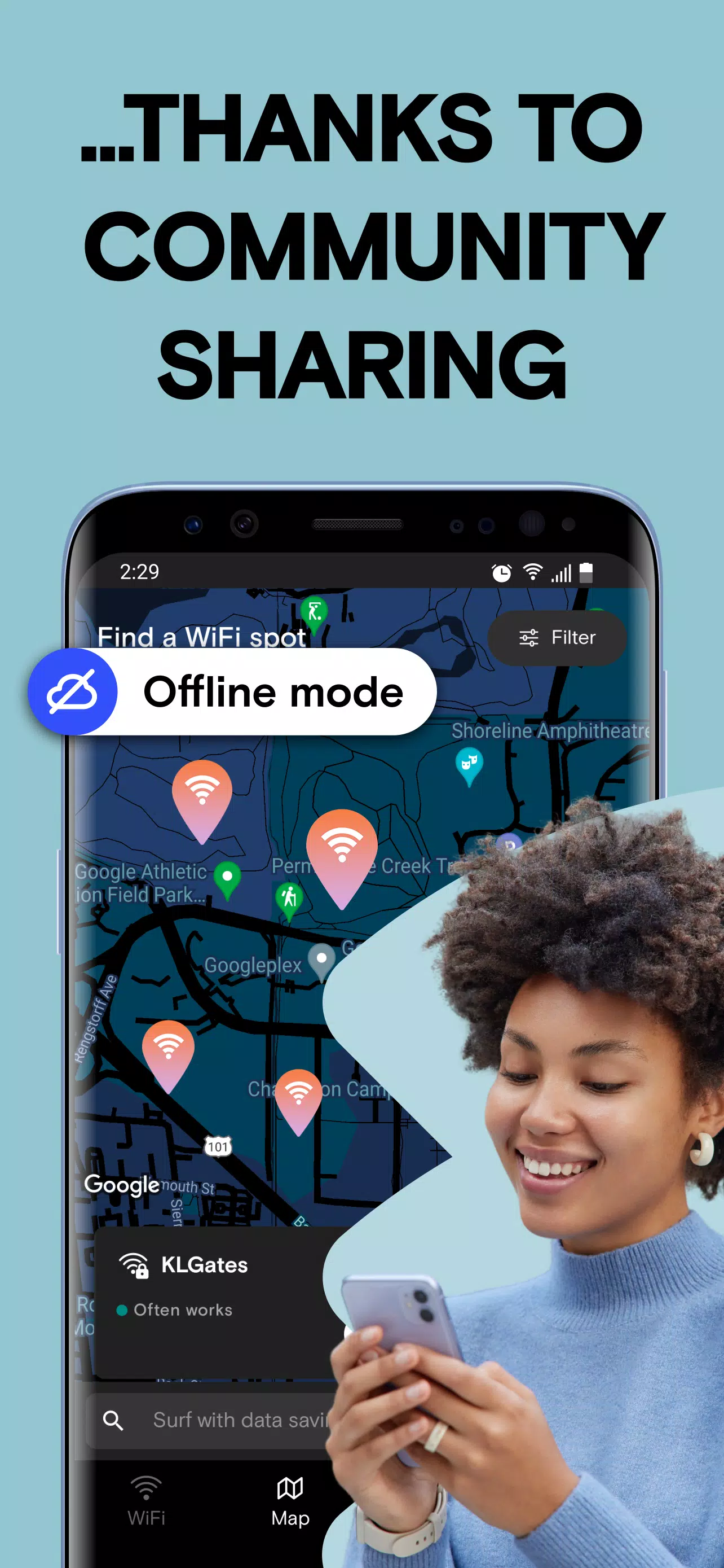 Instabridge: WiFi Map應用截圖第4張