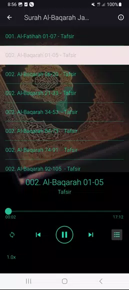 Tafseer Al Baqarah (1 - 286) スクリーンショット 3
