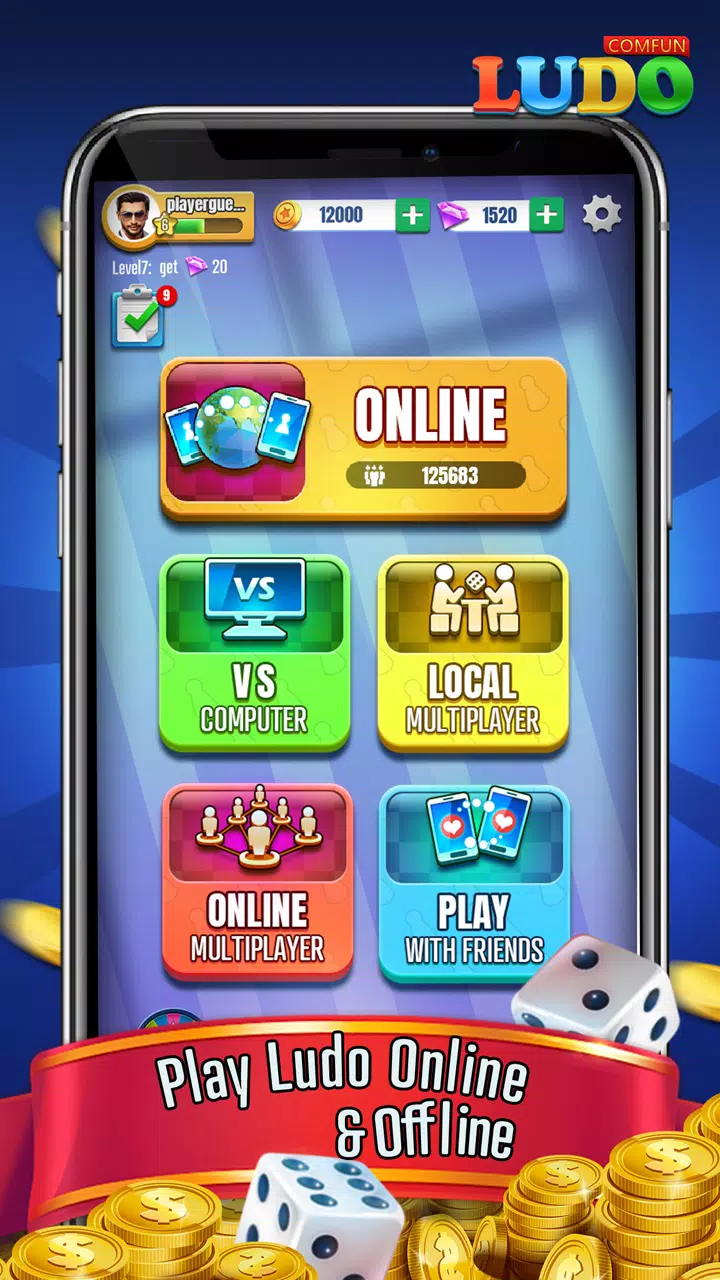 Ludo Comfun 스크린샷 3
