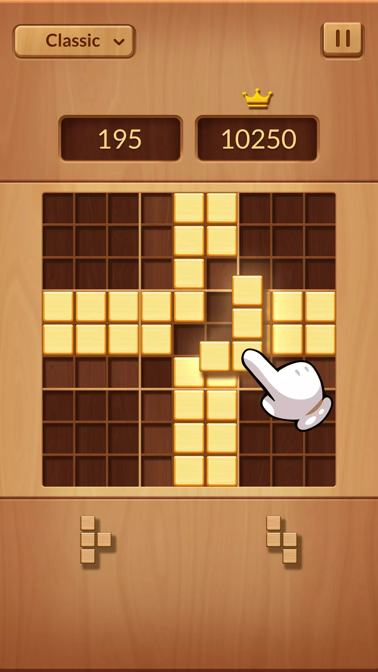 Wood Block Doku Captura de pantalla 3