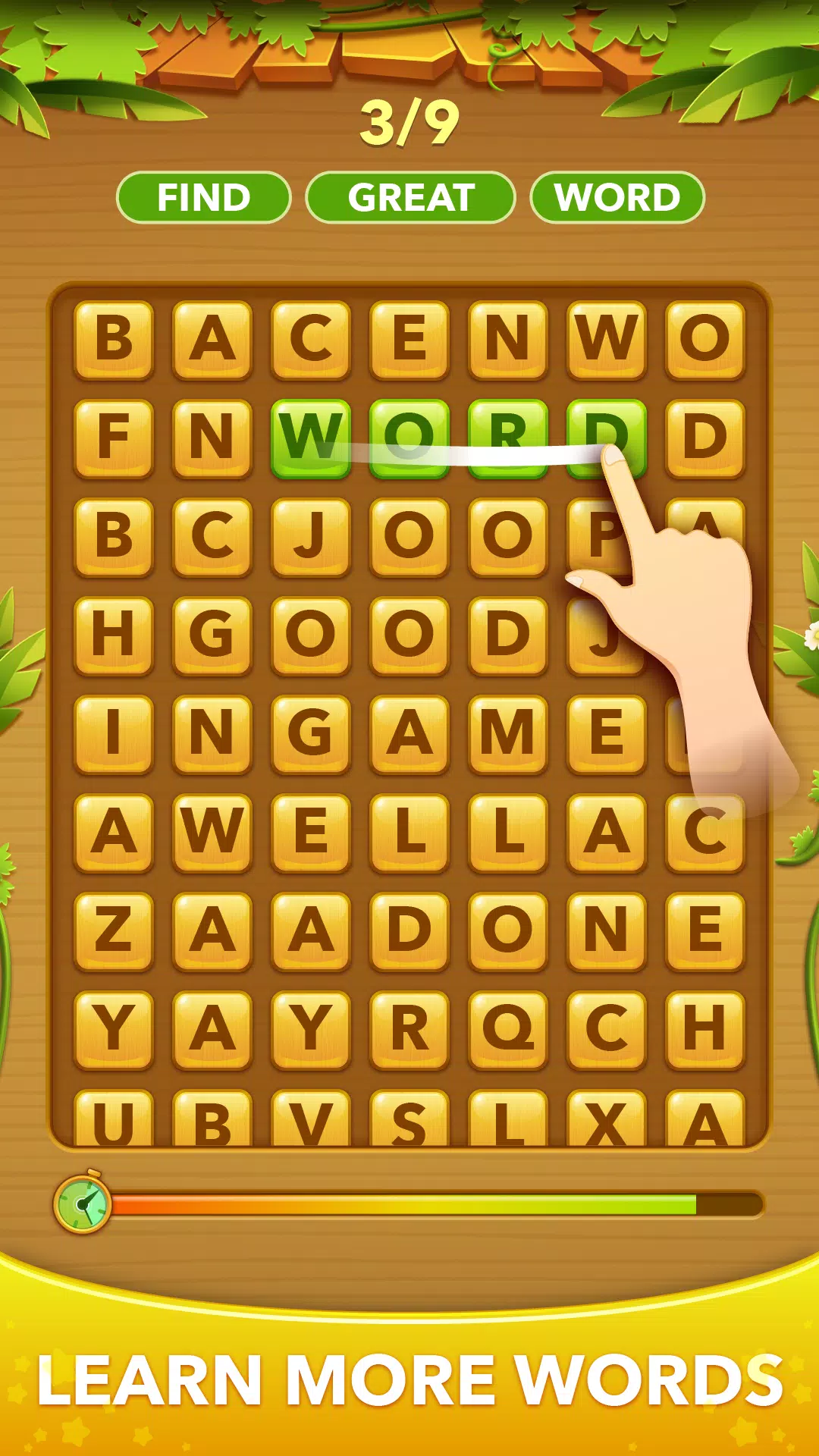 Word Scroll - ワードゲームを検索して見つける スクリーンショット 2
