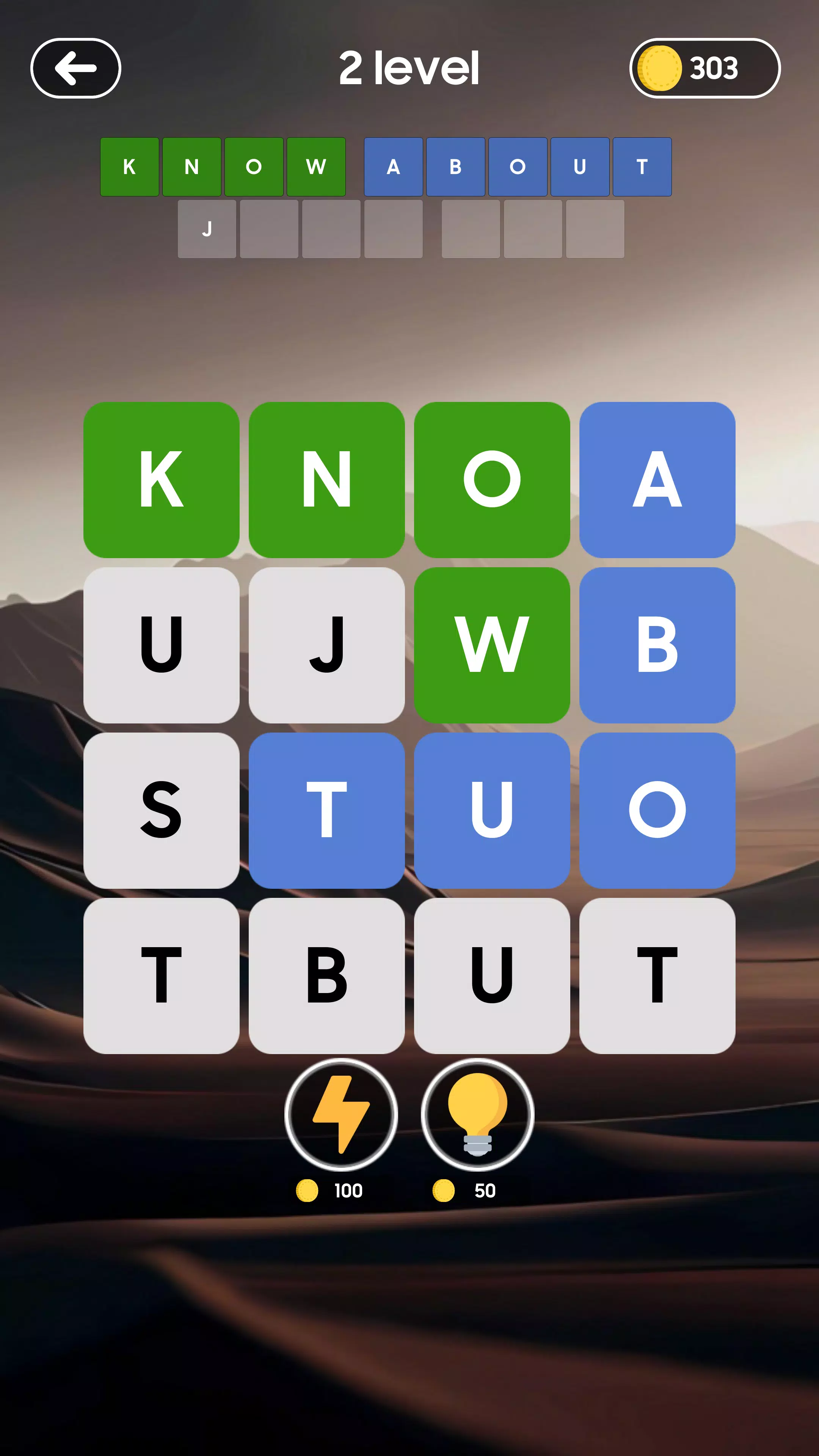 Fillwords - Crossword game應用截圖第2張