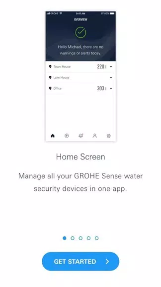 GROHE Sense スクリーンショット 1