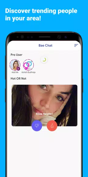 Bae Chat -Find your bae nearby應用截圖第2張