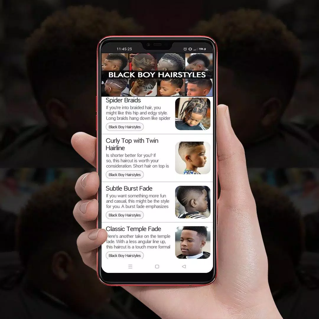 350+ Black Boy Hairstyles Скриншот 3