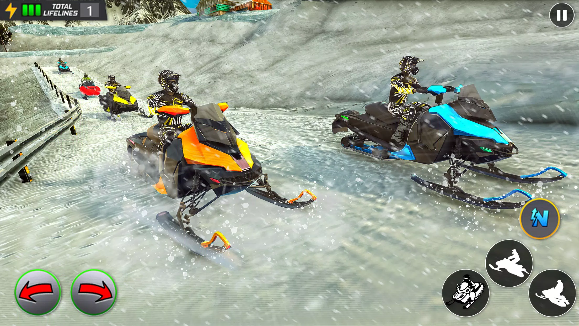 Crazy Skills Snowcross Games应用截图第1张