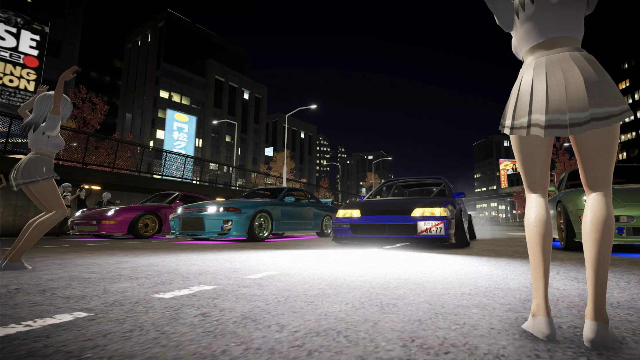 Kanjozokuレーサ Racing Car Games Capture d’écran 2