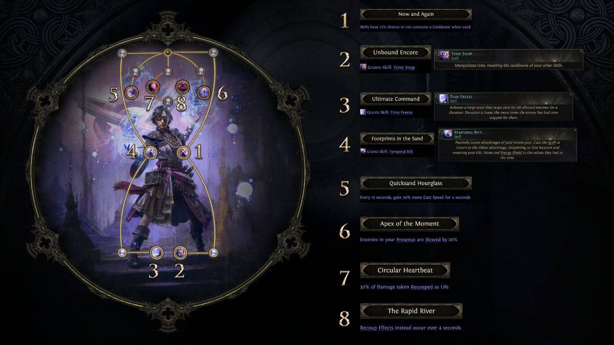 Chronomancer Sorceress Ascendancy