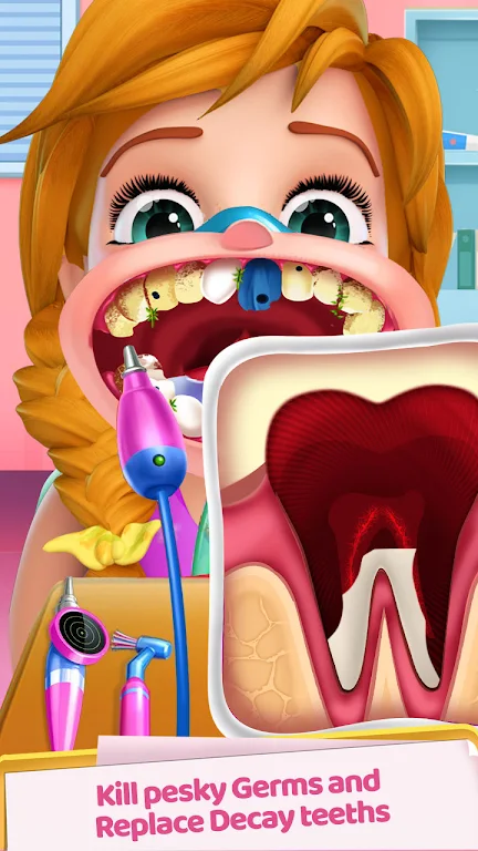 Crazy Dentist Fun Doctor Games Screenshot 3