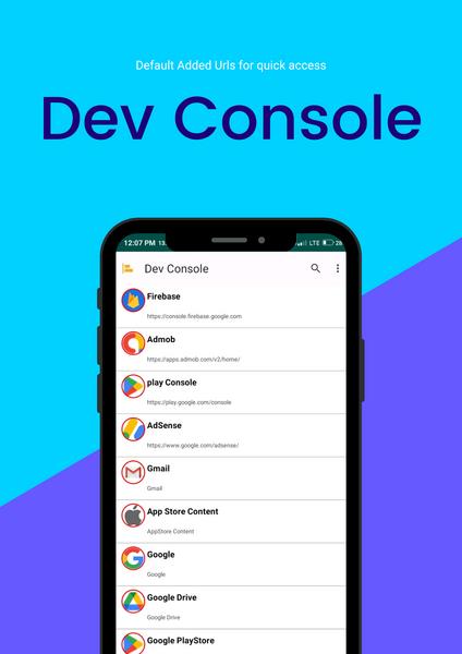 Dev Console Capture d'écran 2