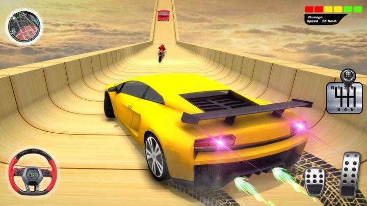 Car Stunt Ramp Race: Car Games Captura de pantalla 1