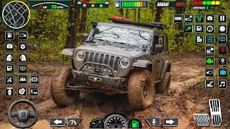 Offroad Mud Jeep Simulator 3d應用截圖第1張
