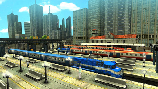 Train Racing Games 3D 2 Player Captura de tela 1