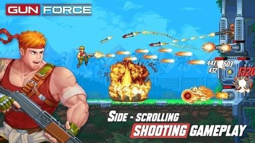 Gun Force: Action Shooting स्क्रीनशॉट 1