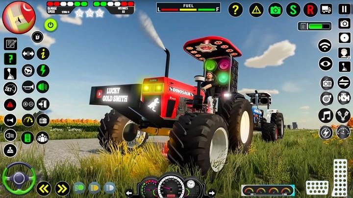 Real Farm Indian Tractor Game应用截图第1张