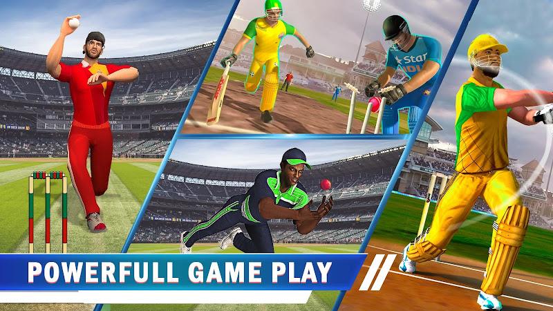 World Cricket Match Game Captura de pantalla 2