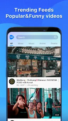 GoTube: Video & Music Player Capture d'écran 2