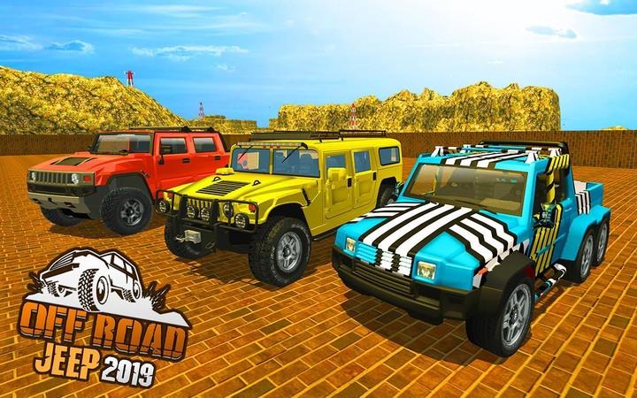 Uphill Jeep Driving Simulator Скриншот 4