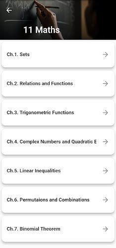 Class 11 Maths for 2023-24 Capture d'écran 2