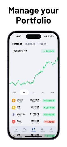 Coin Portfolio Crypto Tracker स्क्रीनशॉट 4