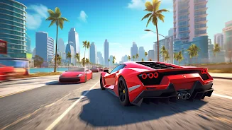 Fast Car Driving - Street City 스크린샷 1