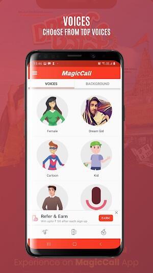 MagicCall App Screenshot 1