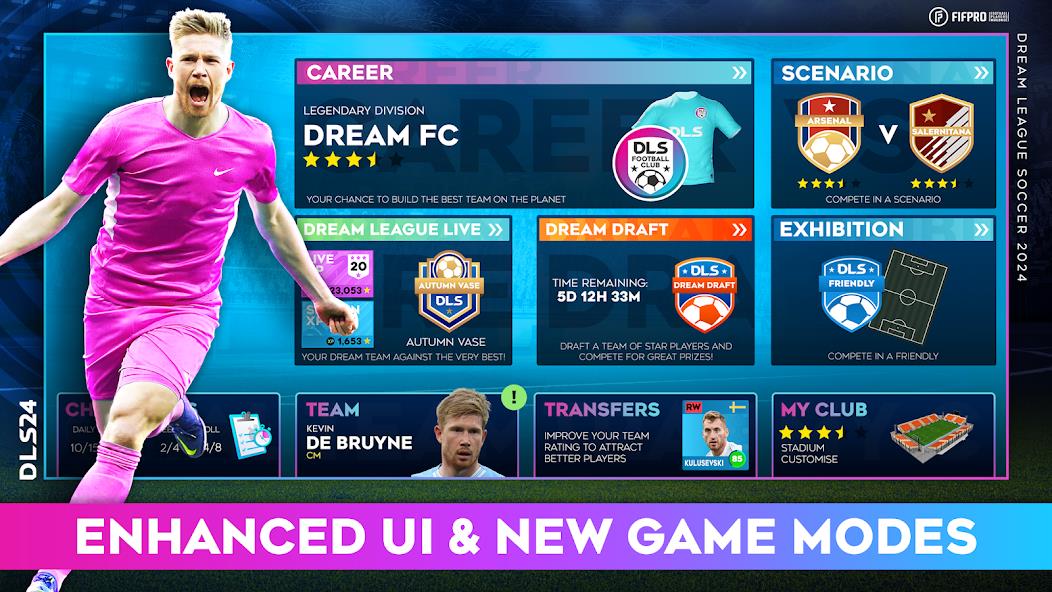 Dream League Soccer 2024 Mod Скриншот 1