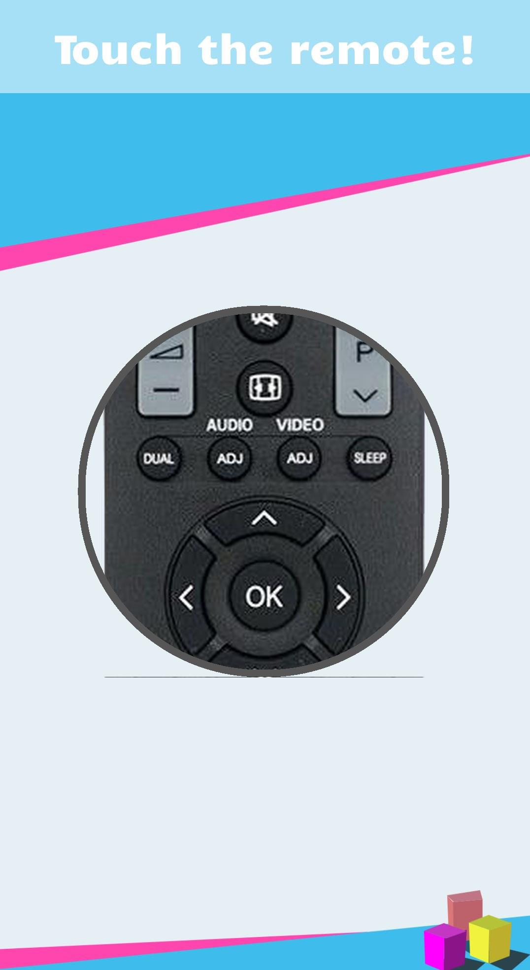 Remote for Sharp Smart TV Captura de pantalla 2