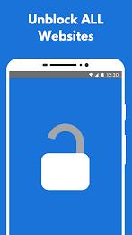 Blue Proxy: navigateur proxy Capture d’écran 1