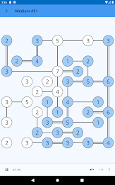 Hashi Puzzle Captura de tela 1