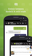 The Text Messenger App Captura de pantalla 1