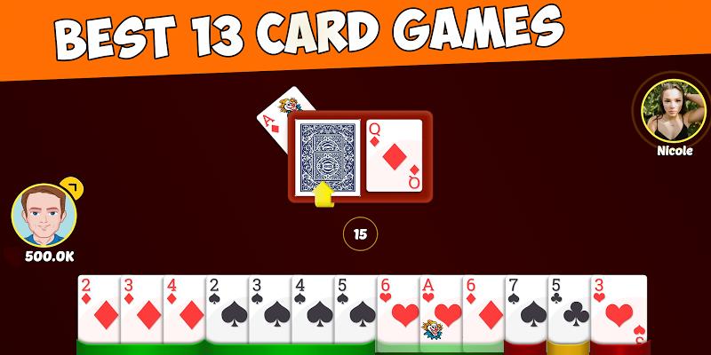 Rummy Offline 13 Card Game Скриншот 3