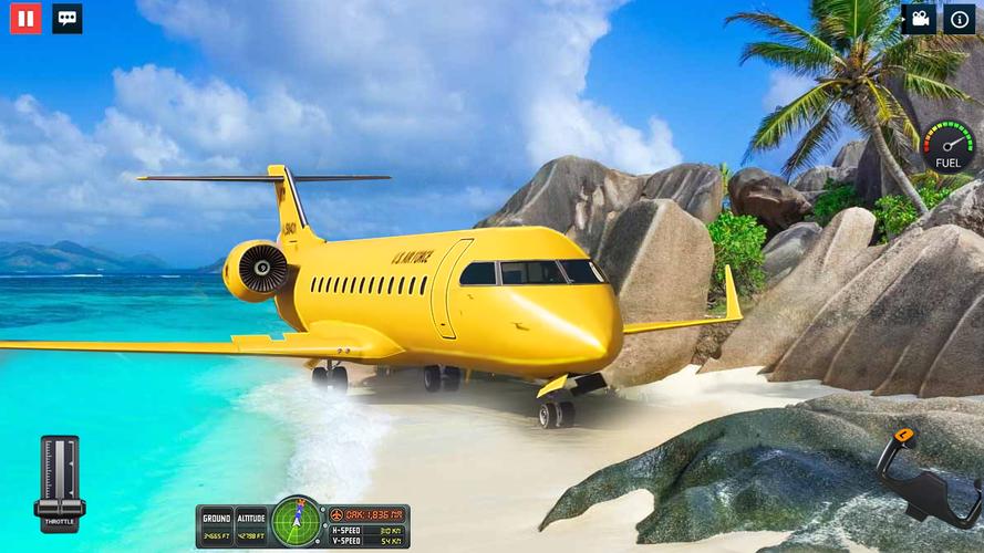 Airbus Simulator Airplane Game Screenshot 4