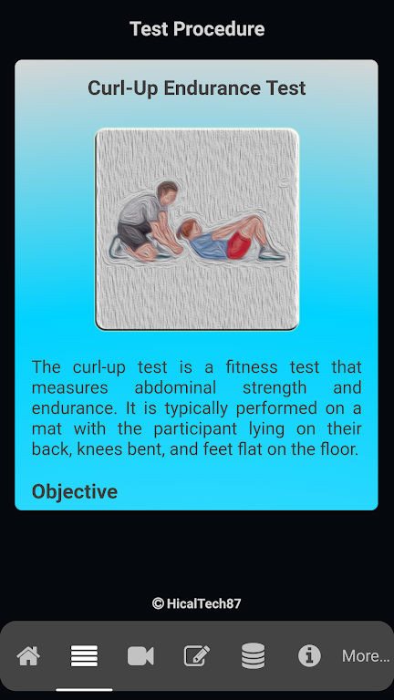 Curl-Up Endurance Test 스크린샷 2