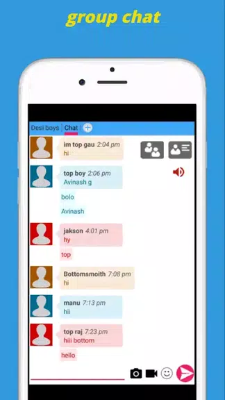 Gay Chat App & Gay Dating App स्क्रीनशॉट 3
