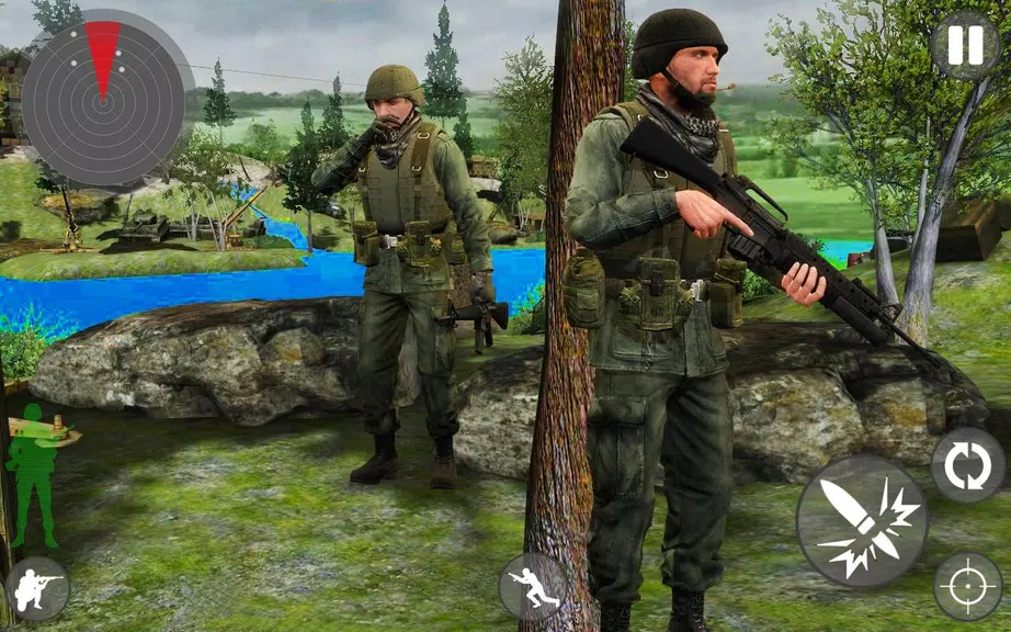 Army Mission Counter Attack Shooter Strike  2019應用截圖第3張