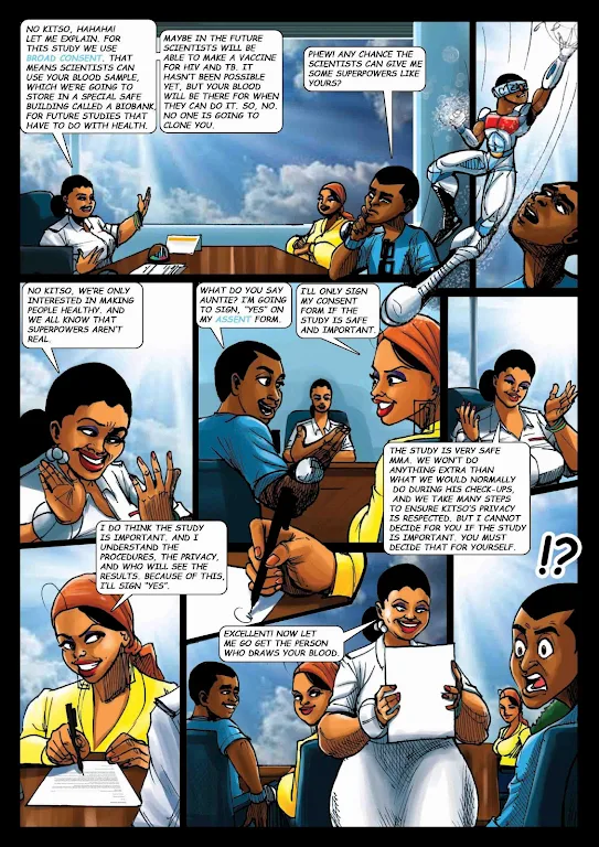 Botswana Baylor Comic Book Setswana應用截圖第2張