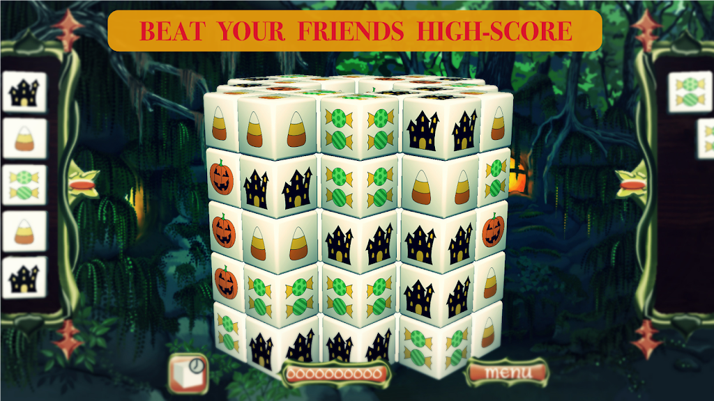 Fairy Mahjong Halloween Captura de pantalla 3