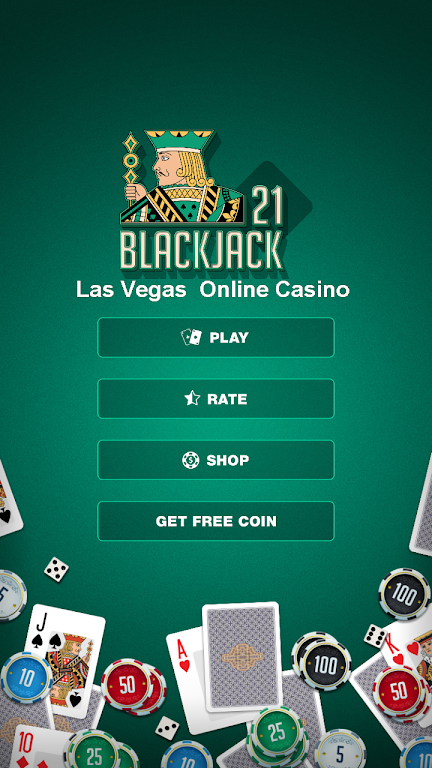BlackJack 21: Las Vegas  Online Casino Game स्क्रीनशॉट 1