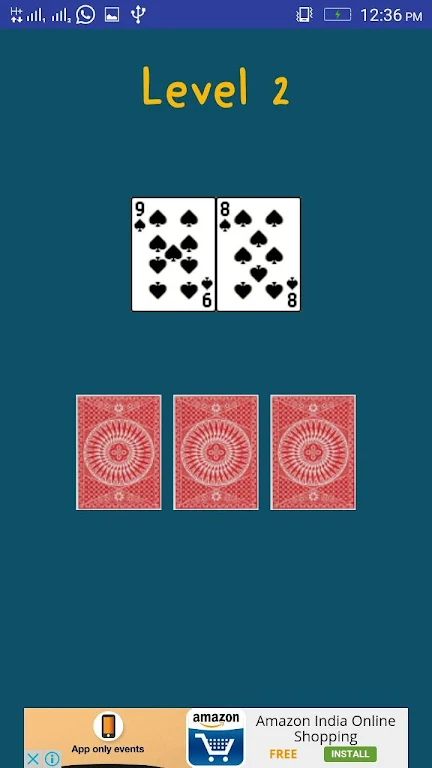 Guessing Card Screenshot 3