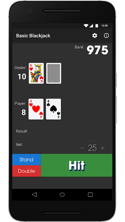 Basic Blackjack應用截圖第2張