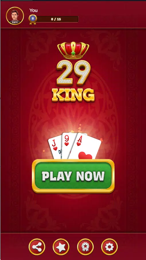 29 King Card Game Offline स्क्रीनशॉट 1