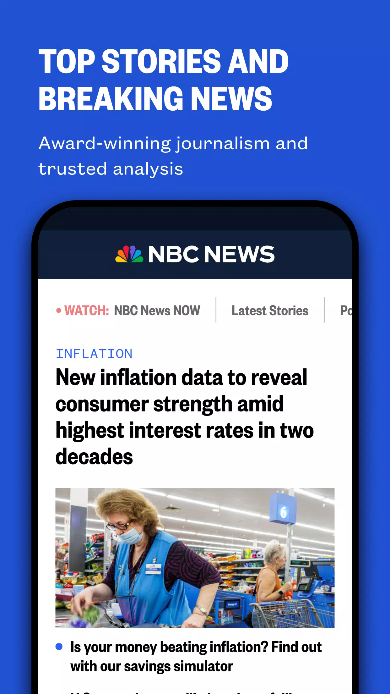 NBC News: Breaking News & Live Скриншот 1