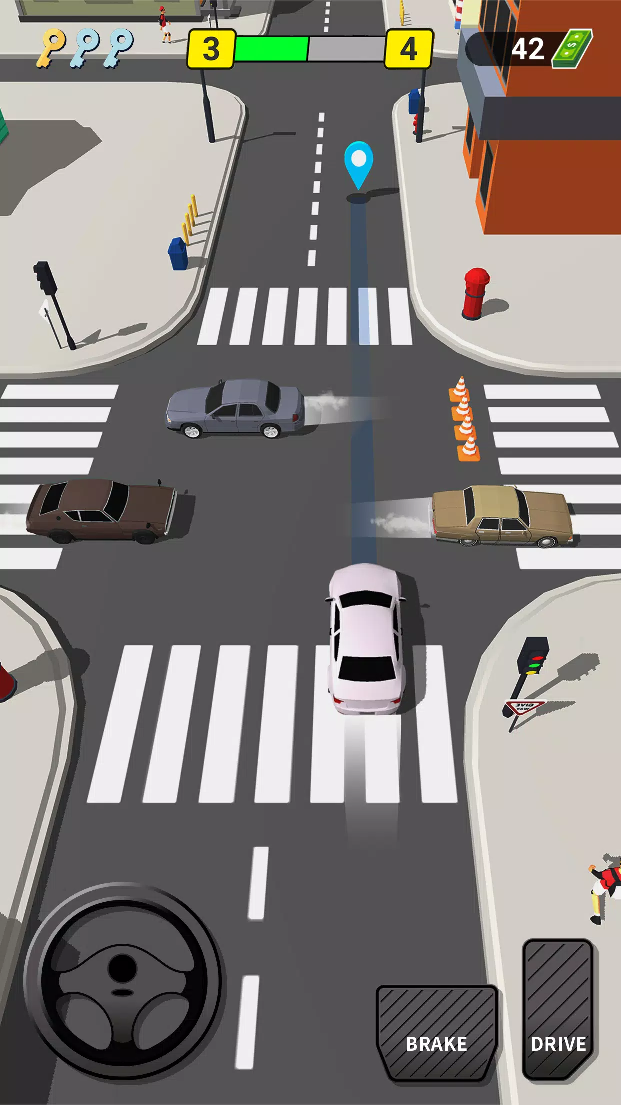 接我 3D：計程車遊戲應用截圖第1張