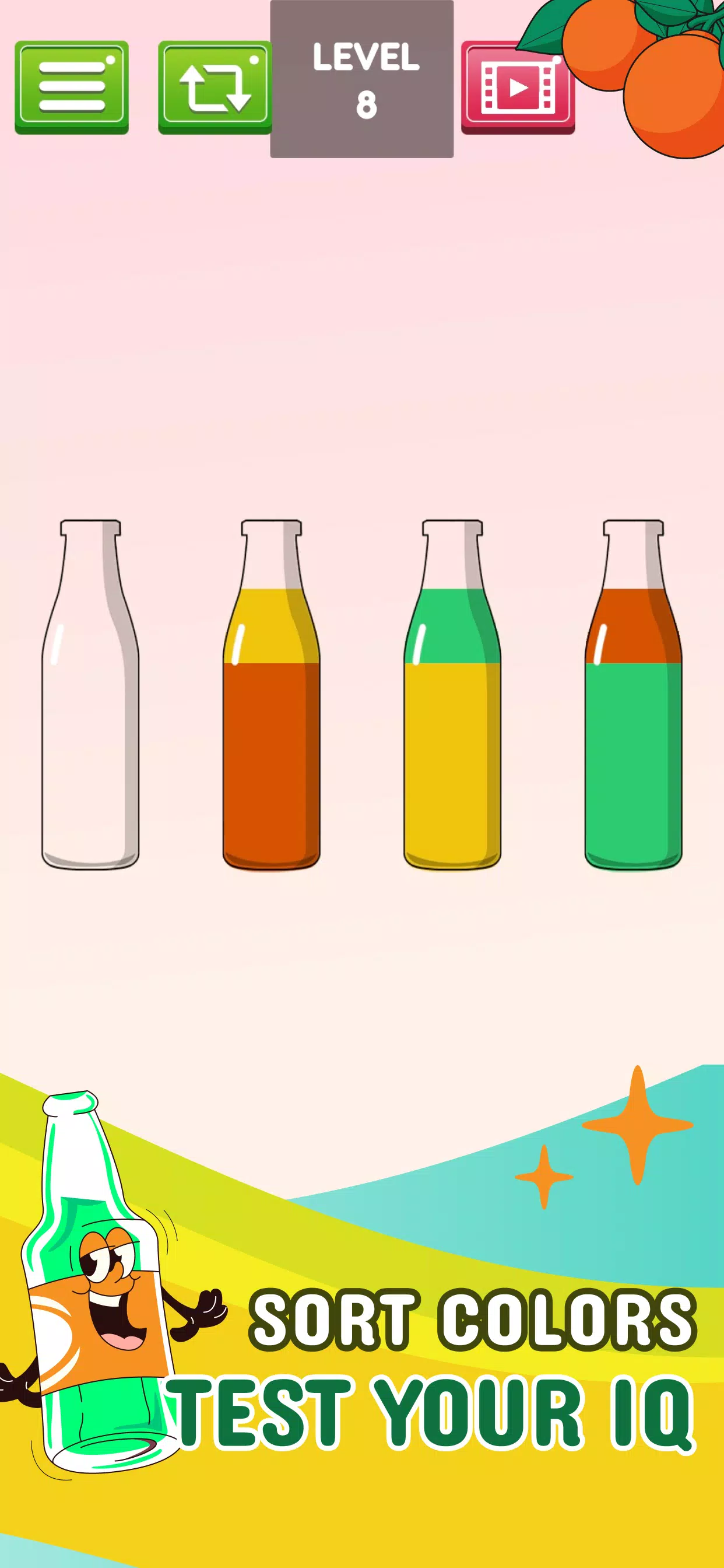 Soda Water Sort Puzzle: Color स्क्रीनशॉट 1